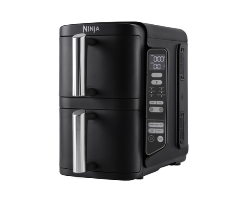 Ninja SL300EU freidora Doble 7,6 L Independiente 2470 W Freidora baja en grasa Negro