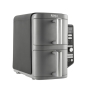 Ninja SL400EU freidora Doble 9,5 L 2470 W Freidora de aire caliente Negro, Gris
