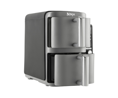 Ninja SL400EU freidora Doble 9,5 L 2470 W Freidora de aire caliente Negro, Gris