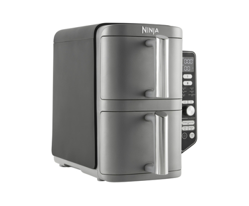 Ninja SL400EU freidora Doble 9,5 L 2470 W Freidora de aire caliente Negro, Gris