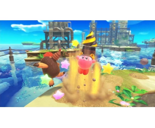 Nintendo Kirby y la tierra olvidada