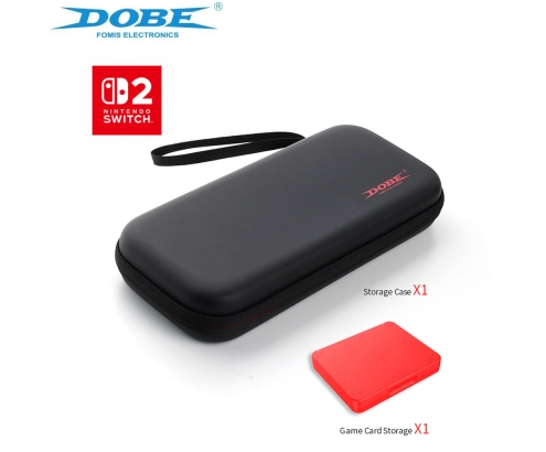 Nintendo Switch 2 Estuche Rígido EVA con Cremallera y Caja para Cartucho