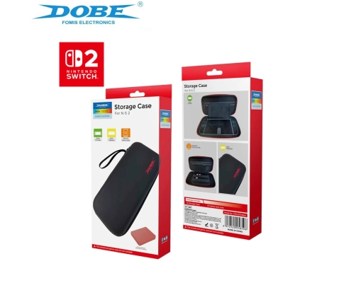 Nintendo Switch 2 Estuche Rígido EVA con Cremallera y Caja para Cartucho