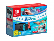 Nintendo Switch + Nintendo Switch Sports + Cinta Pierna + Suscripción...