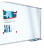Nobo Pizarra blanca Basic magnética de acero 1200x900 mm con marco básico