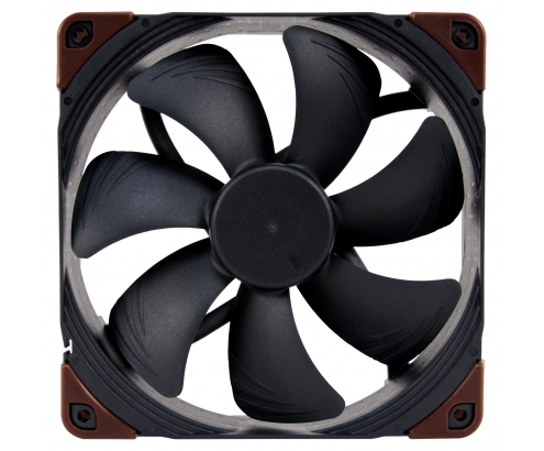 NOCTUA Carcasa del ordenador Ventilador 14 cm Negro, Marrón