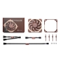 Noctua NF-A12X25 G2 LS-PWM sistema de refrigeración para ordenador Carcasa del ordenador Ventilador 12 cm Beige 1 pieza(s)