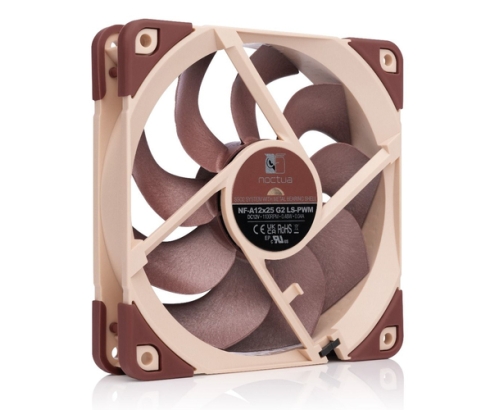 Noctua NF-A12X25 G2 LS-PWM sistema de refrigeración para ordenador Carcasa del ordenador Ventilador 12 cm Beige 1 pieza(s)