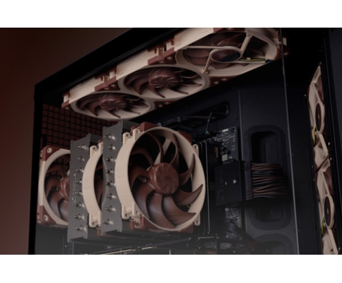 Noctua NF-A12X25 G2 LS-PWM sistema de refrigeración para ordenador Carcasa del ordenador Ventilador 12 cm Beige 1 pieza(s)