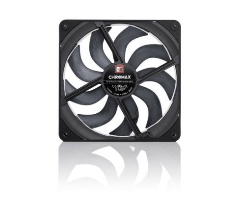 Noctua NF-A14X25 G2 PWM CHROMAX.BLACK sistema de refrigeración para ordenador Carcasa del ordenador Ventilador 14 cm Negro 1 pieza(s)