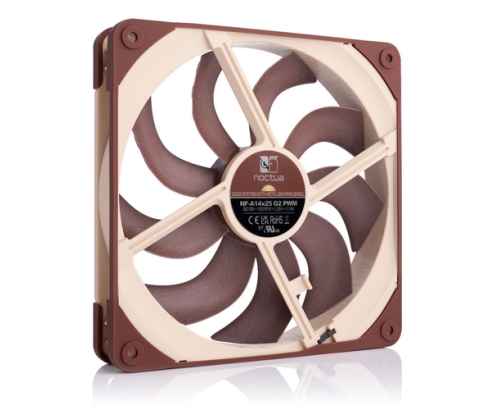 Noctua NF-A14X25 G2 PWM sistema de refrigeración para ordenador Carcasa del ordenador Ventilador 14 cm Beige 1 pieza(s)