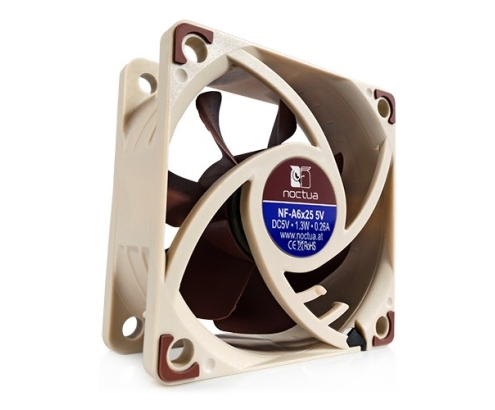 Noctua NF A6x25 5V Carcasa del ordenador Ventilador 6 cm Blanco