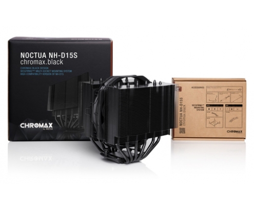 Noctua NH-D15S chromax.black Procesador Enfriador 14 cm Negro 1 pieza(s)