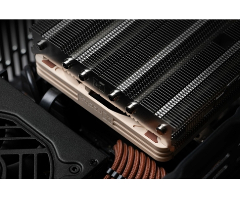 Noctua NH-L12SX77 sistema de refrigeración para ordenador Procesador Disipador térmico/Radiador 12 cm Beige, Níquel 1 pieza(s)