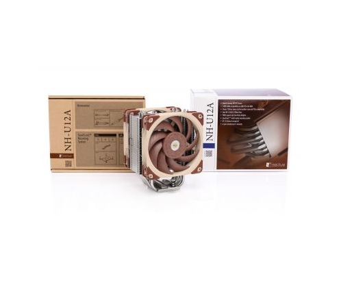 Noctua NH-U12A ventilador de PC enfriador 12cm Beige Marrón Plata NH-U12A