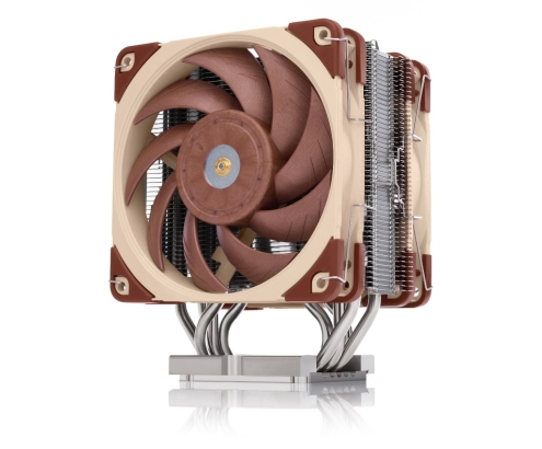 Noctua NH-U12S DX-4677 sistema de refrigeración para ordenador Procesador Refrigerador de aire 12 cm Marrón, Marrón claro, Plata