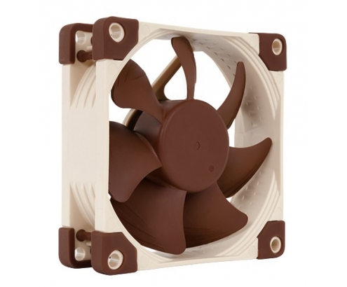 NOCTUA ventilador de PC Carcasa del ordenador Enfriador 8 cm Beige, Marrón