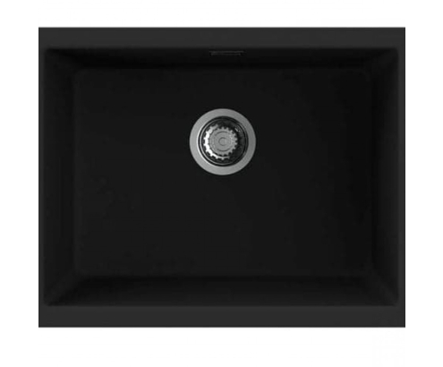 Nodor NorGranite 55.40 1B BK Fregadero encastrado bajo encimera Rectangular Granito