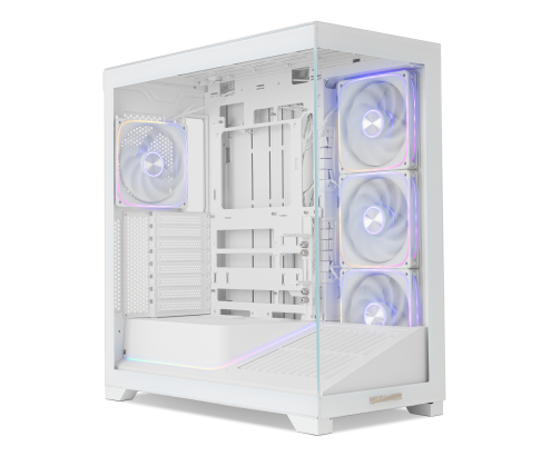 NOX Hummer BLADE, Torre ATX, ARGB, Ultra Airflow, Blanco