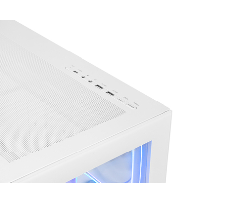 NOX Hummer BLADE, Torre ATX, ARGB, Ultra Airflow, Blanco