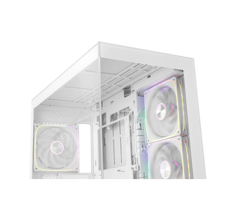 NOX Hummer BLADE, Torre ATX, ARGB, Ultra Airflow, Blanco