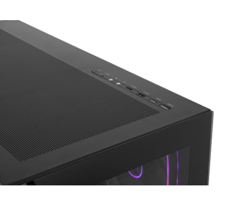 NOX Hummer BLADE, Torre ATX, ARGB, Ultra Airflow, Negro