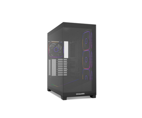 NOX Hummer BLADE, Torre ATX, ARGB, Ultra Airflow, Negro
