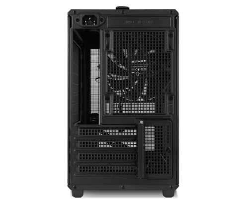 NOX Hummer Mini torre M-ATX portable mesh Ngr
