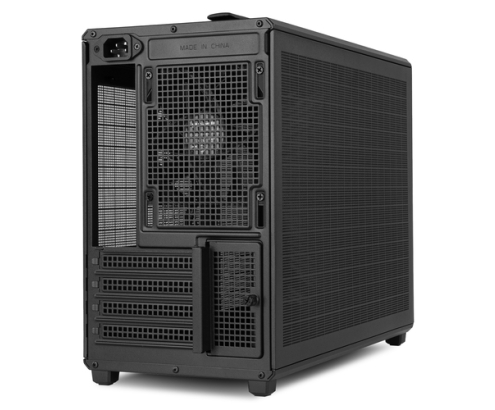 NOX Hummer Mini torre M-ATX portable mesh Ngr