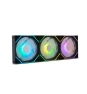 NOX Hummer Pro Link Carcasa del ordenador Refrigerador de aire 12 cm Negro 3 pieza(s)