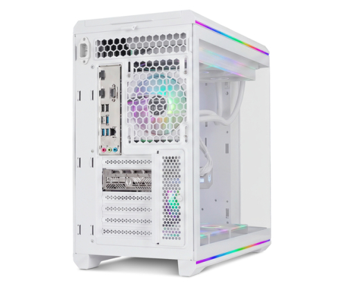 NOX Hummer Semitorre ATX cristal curvo ARGB Blnc
