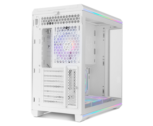 NOX Hummer Semitorre ATX cristal curvo ARGB Blnc