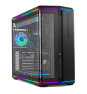 NOX Hummer Semitorre ATX cristal curvo ARGB Ngr