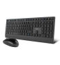 NOX NXLITEDUOSP teclado Ratón incluido Hogar RF Wireless + Bluetooth QWERTY Español Negro