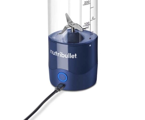 NutriBullet Portable 0,475 L Licuadora de vaso Azul, Marina