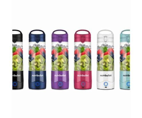 NutriBullet Portable 0,475 L Licuadora de vaso Azul, Marina