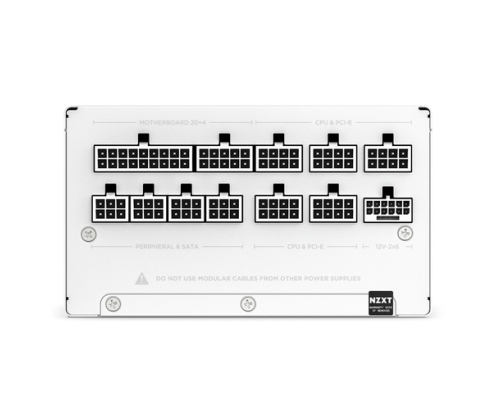 NZXT C1200 Gold ATX 3.1 unidad de fuente de alimentación 1200 W 24-pin ATX Blanco