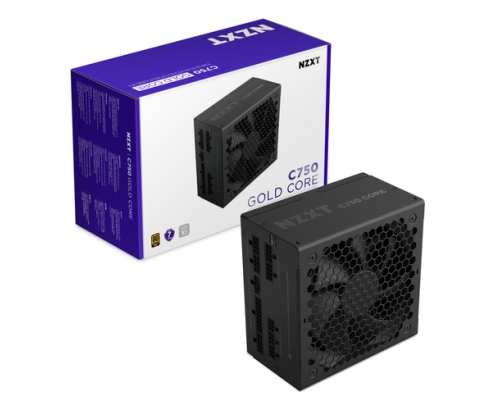 NZXT C750 Gold Core unidad de fuente de alimentación 750 W 24-pin ATX ATX Negro