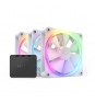 NZXT F120 RGB Triple Pack Carcasa del ordenador Ventilador 12 cm Blanco 3 pieza(s)