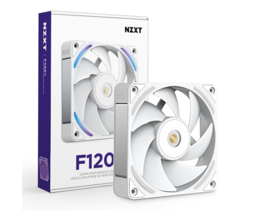 NZXT F120X Carcasa del ordenador Ventilador 12 cm Blanco 1 pieza(s)