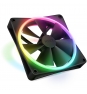 NZXT F140 RGB DUO Ventilador 14 cm Negro 1 pieza(s)