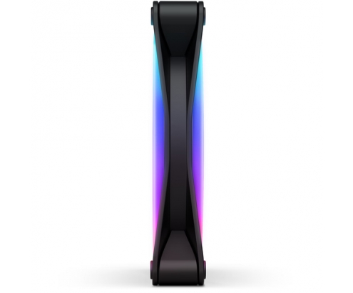 NZXT F140 RGB DUO Ventilador 14 cm Negro 1 pieza(s)