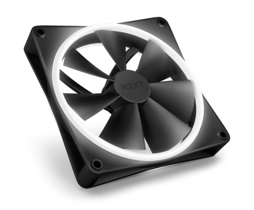 NZXT F140 RGB DUO Ventilador 14 cm Negro 1 pieza(s)