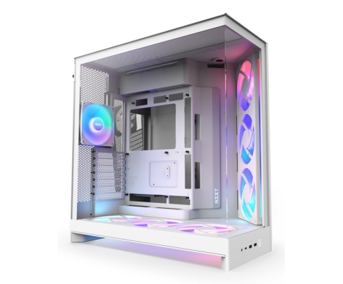 NZXT H9 Flow RGB+ Midi Tower Blanco