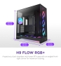 NZXT H9 Flow RGB+ Midi Tower Negro