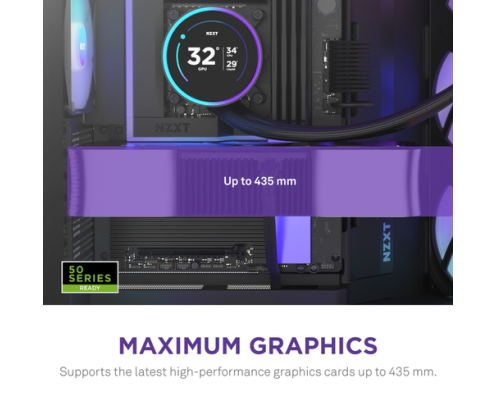 NZXT H9 Flow RGB+ Midi Tower Negro