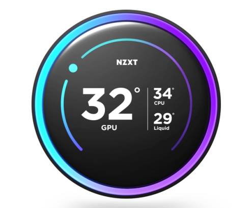 NZXT Kraken Elite 360 Procesador Sistema de refrigeración líquida todo en uno 12 cm Negro 1 pieza(s)
