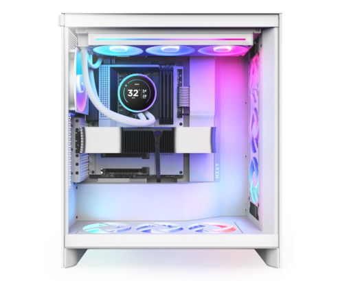 NZXT Kraken Elite 360 RGB Procesador Sistema de refrigeración líquida todo en uno 12 cm Blanco 1 pieza(s)