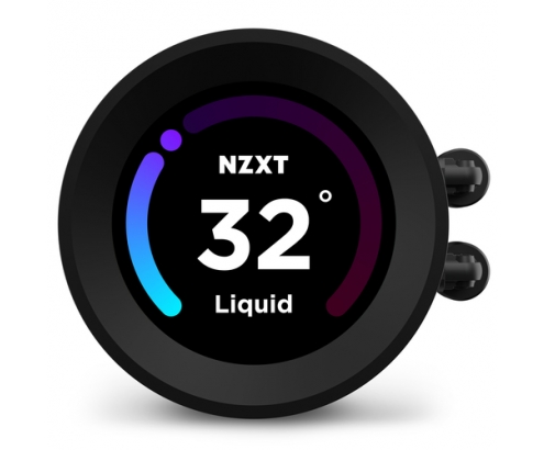 NZXT Kraken Elite 360 RGB Procesador Sistema de refrigeración lÍ­quida todo en uno 12 cm Negro 1 pieza(s)