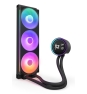 NZXT Kraken Elite 360 RGB Procesador Sistema de refrigeración líquida todo en uno 12 cm Negro 1 pieza(s)